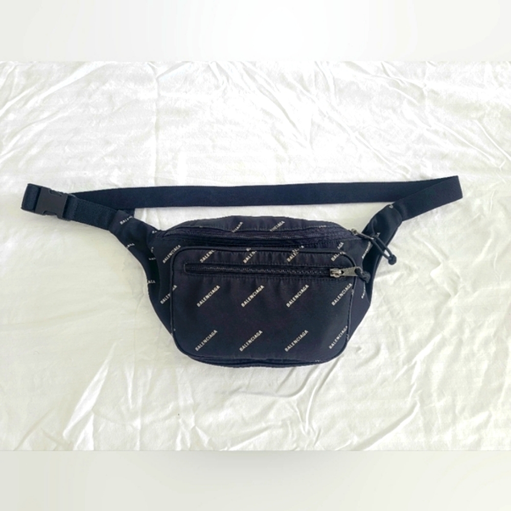 Balenciaga Explorer Belt Bag Printed Canvas Medium